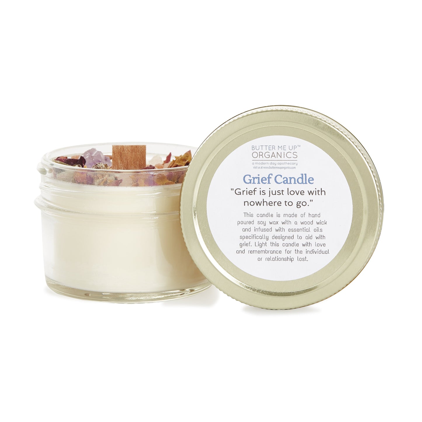 Rose and Chamomile Candle/ Vela de Rosas y Manzanilla