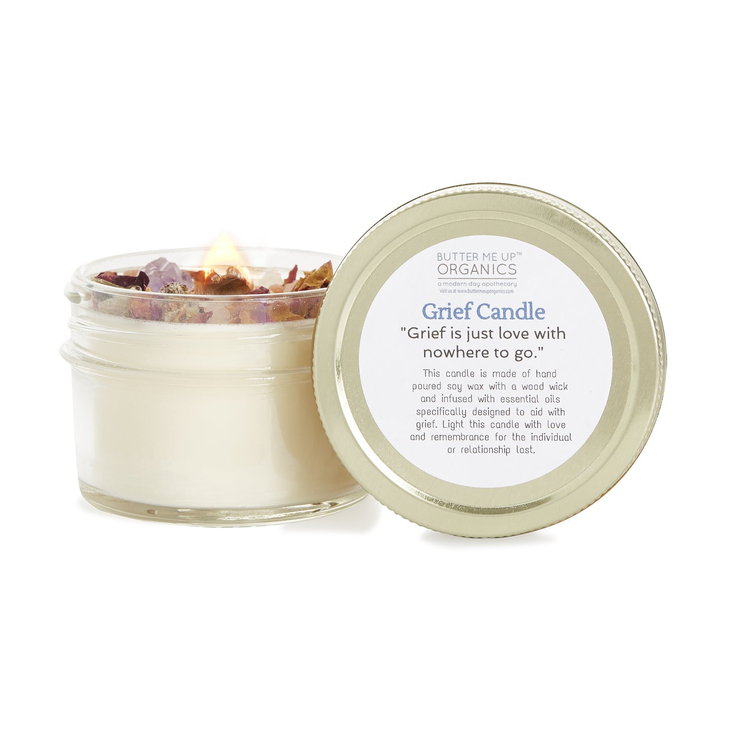 Rose and Chamomile Candle/ Vela de Rosas y Manzanilla