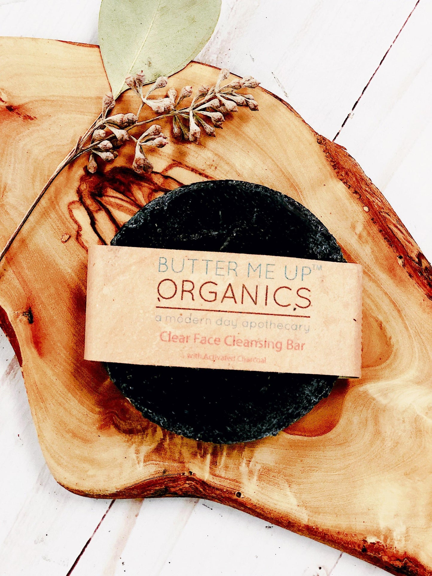 Face Wash Organic Activated Charcoal Face Soap/Jabón Facial Orgánico de Carbón Activado