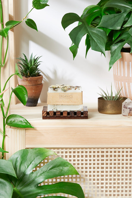 Flower Garden Soap/ Jabon de Jasmine, Lavanda y Rosas